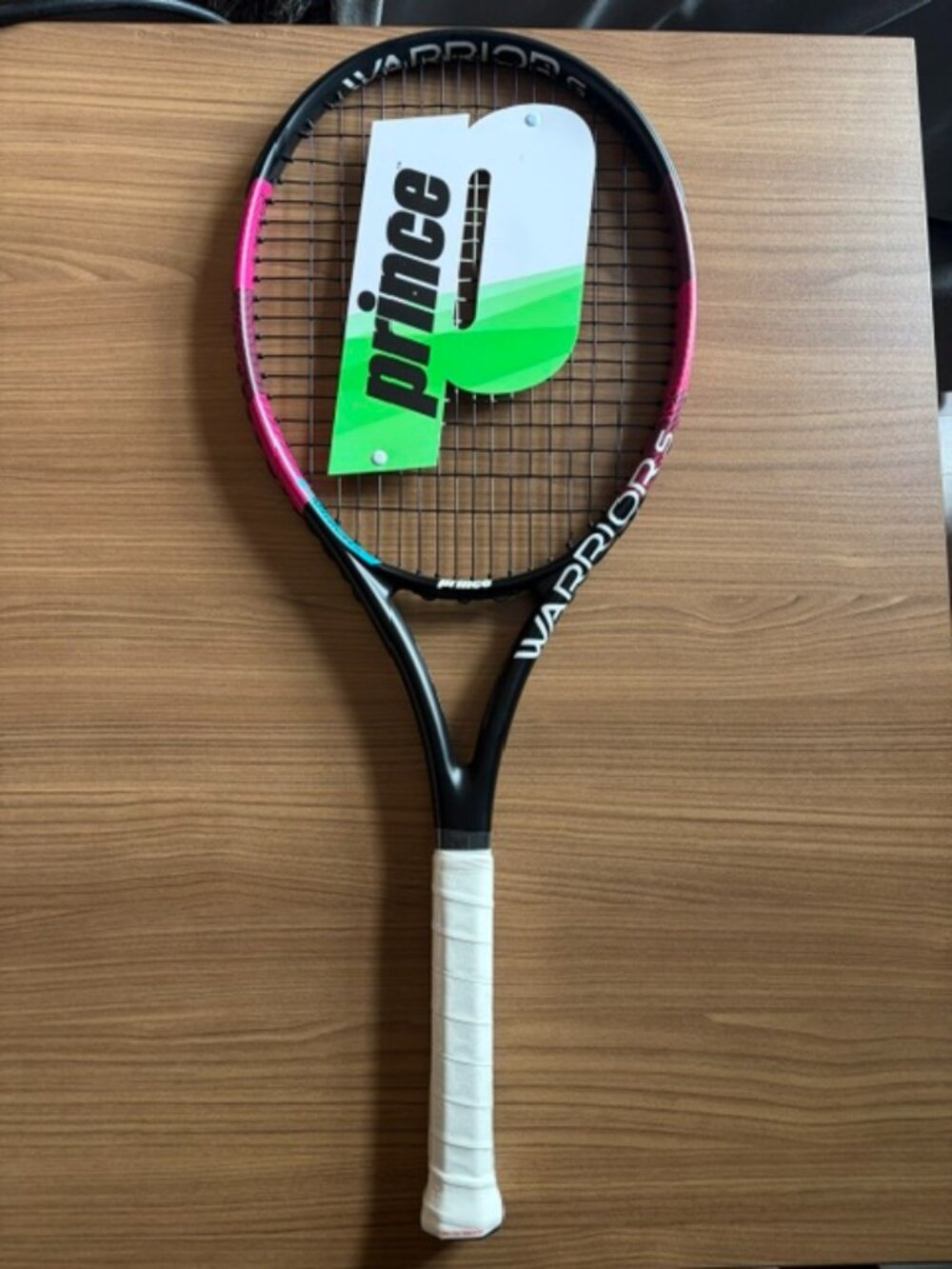Brand new Prince Tennis racquet Warrior S. 100 adult pink/black color